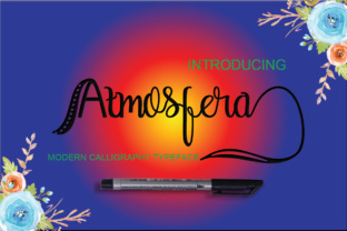 Atmosfera: A Handwritten Font for Creative Campaigns
