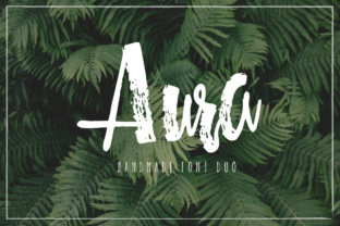 Aura: A Handcrafted Font That Brings Editorial Warmth to Any Layout