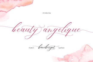 Beauty Angelique Font for Editorial Design