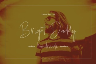 Bright Daddy: A Thin Font for Bold Design
