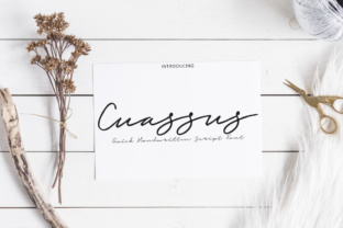 Cuassus Font for Web Design