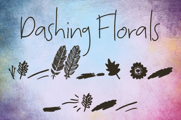 Dashing Florals: A Script Typeface for Modern Campaigns