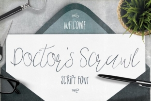 Doctor s Scrawl: A Handcrafted Font That Elevates Editorial Design