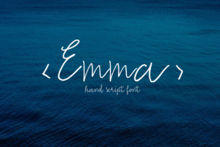 Emma: A Handwritten Font for Web Design