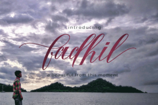 Fadhil: A Handmade Font for Editorial Elegance