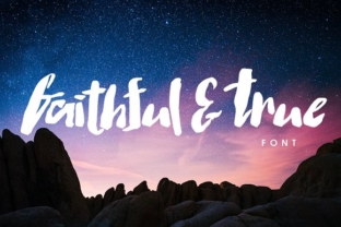 Faithful True: A Handcrafted Font for Real Branding Work