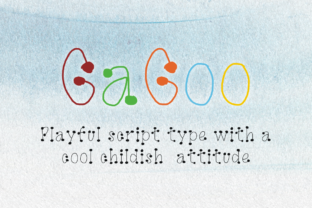 GaGoo Font Review: Playful Script for Editorial Identity
