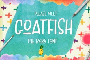 Goatfish: A Handcrafted Font That Elevates Your Brand Identity