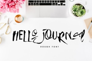 Hello Journal Font: A Handcrafted Typeface for Creators and Makers