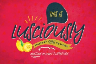 Lusciously: A Handcrafted Font Built for Modern Web Design