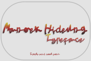 Manoek Hideung Font Review