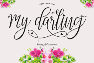 My Darling: A Modern Script Font