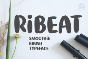 Ribeat: A Smooth, Friendly Font for Handmade Labels, Cards & Shop Branding