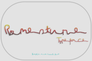 Romenture: A Script Font for Creative Campaigns